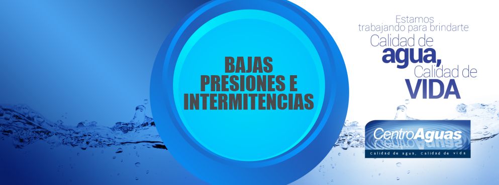 Bajas presiones e intermitencias del servicio en los sectores 4, 6 y 7 Diseño de bajas presiones e intermitencias del servicio