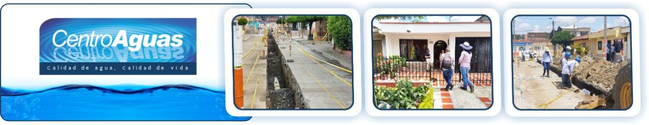 sector intervenido por personal de la empresa en el barrio el jardin Diseño de imagen con tres fotografías del sector intervenido